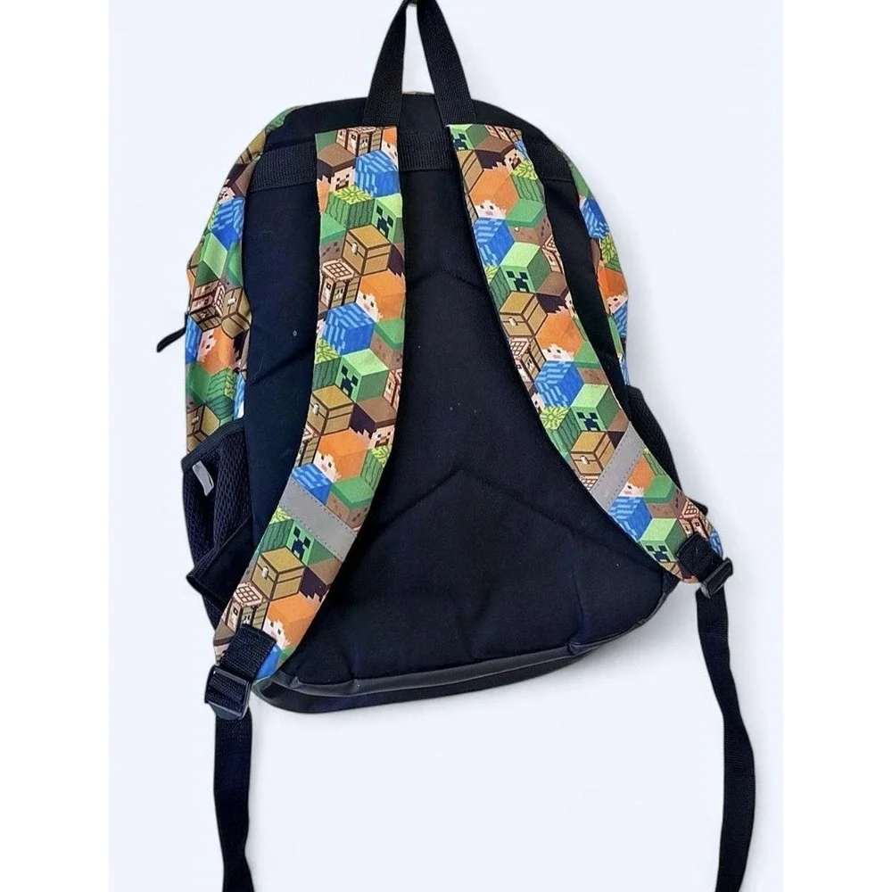 Minecraft Creeper Kids Medium Backpack With Light Up Creeper